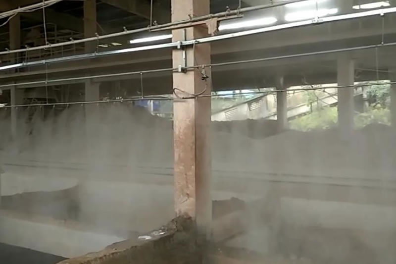水泥厂微雾抑尘