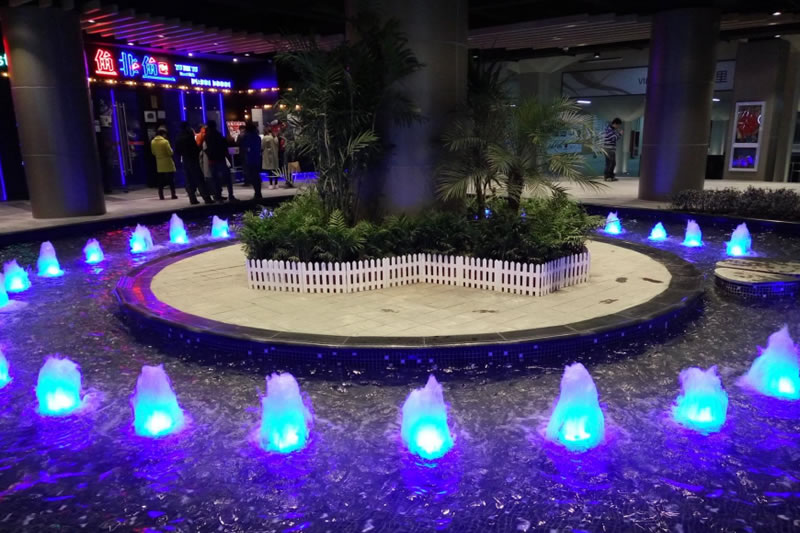 水池喷泉景观